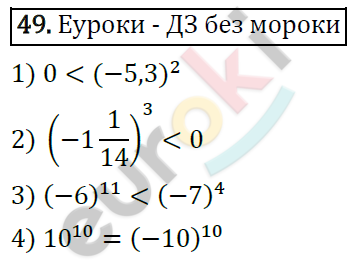 Дидактические материалы по алгебре 7 класс Мерзляк, Полонский, Рабинович Вариант 49