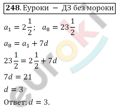 Алгебра 9 класс Алимов Задание 248