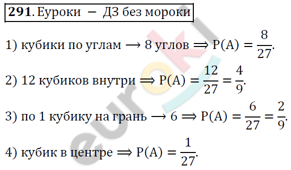 Алгебра 9 класс. ФГОС Колягин, Ткачева, Фёдорова Задание 291