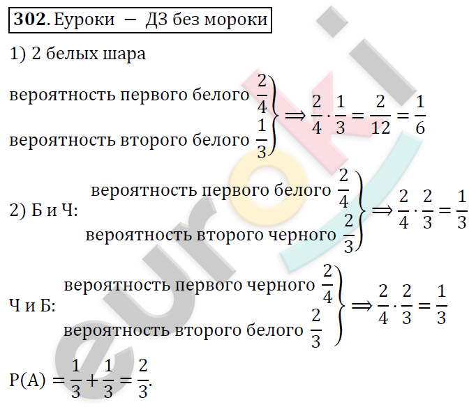 Алгебра 9 класс. ФГОС Колягин, Ткачева, Фёдорова Задание 302