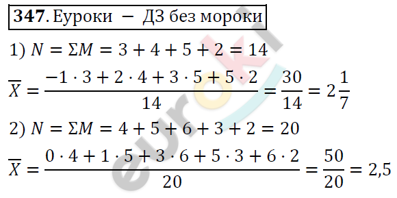 Алгебра 9 класс. ФГОС Колягин, Ткачева, Фёдорова Задание 347