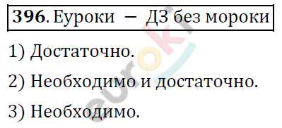 Алгебра 9 класс. ФГОС Колягин, Ткачева, Фёдорова Задание 396