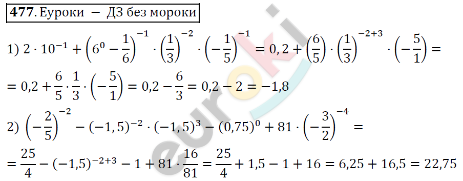 Алгебра 9 класс. ФГОС Колягин, Ткачева, Фёдорова Задание 477