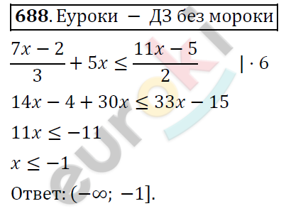 Алгебра 9 класс Алимов Задание 688