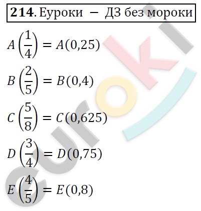 Математика 6 класс. ФГОС Дорофеев, Шарыгин Задание 214