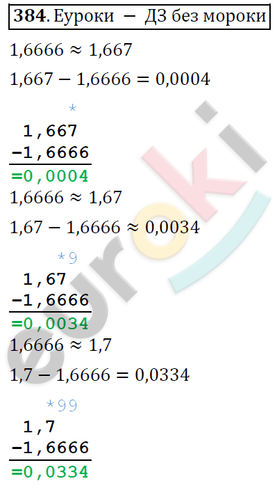Математика 6 класс. ФГОС Дорофеев, Шарыгин Задание 384