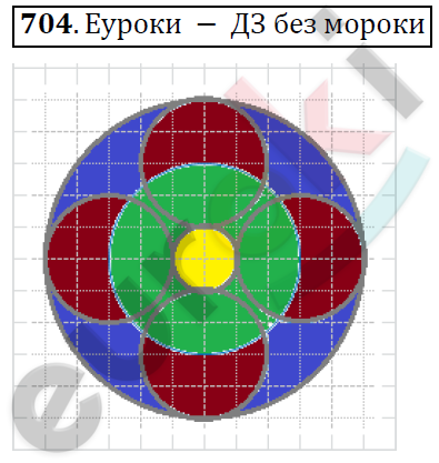 Математика 6 класс. ФГОС Дорофеев, Шарыгин Задание 704