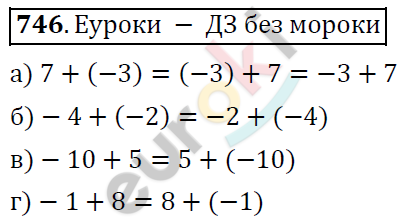 Математика 6 класс. ФГОС Дорофеев, Шарыгин Задание 746