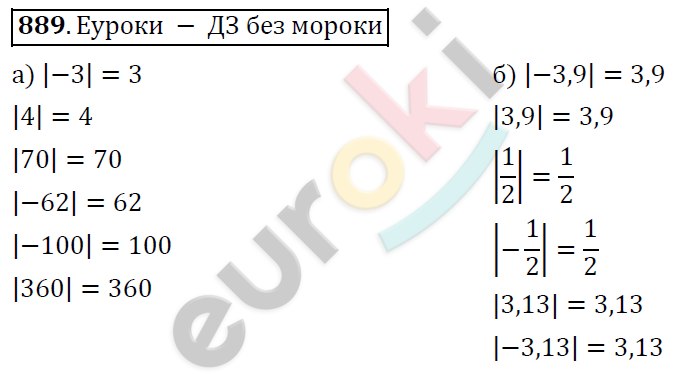 Математика 6 класс. ФГОС Дорофеев, Шарыгин Задание 889