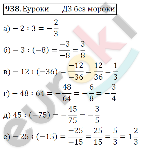Математика 6 класс. ФГОС Дорофеев, Шарыгин Задание 938