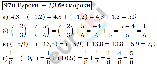 Математика 6 класс. ФГОС Дорофеев, Шарыгин Задание 970