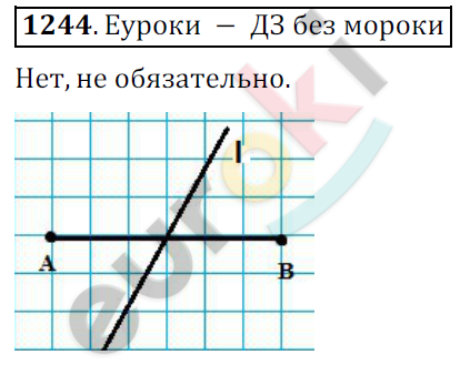 Математика 6 класс. ФГОС Мерзляк, Полонский, Якир Задание 1244