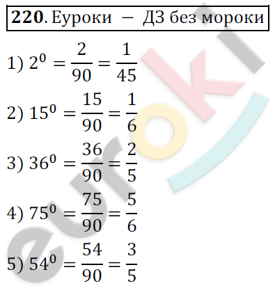 Математика 6 класс. ФГОС Мерзляк, Полонский, Якир Задание 220