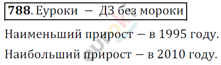 Математика 6 класс. ФГОС Мерзляк, Полонский, Якир Задание 788