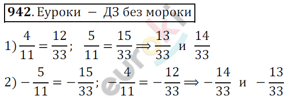 Математика 6 класс. ФГОС Мерзляк, Полонский, Якир Задание 942