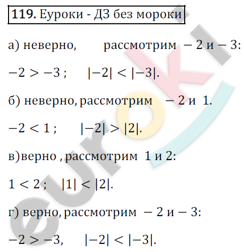 Математика 6 класс. ФГОС Зубарева, Мордкович Задание 119