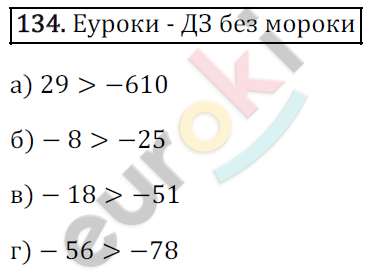 Математика 6 класс. ФГОС Зубарева, Мордкович Задание 134