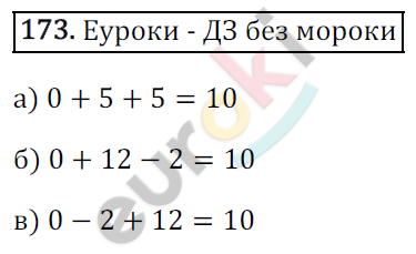 Математика 6 класс. ФГОС Зубарева, Мордкович Задание 173