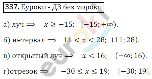 Математика 6 класс. ФГОС Зубарева, Мордкович Задание 337
