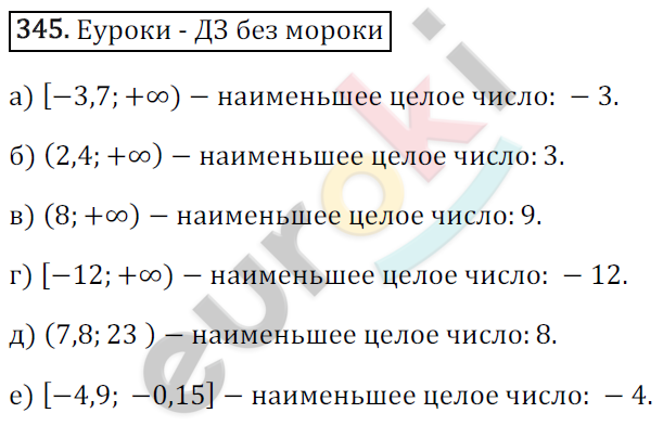 Математика 6 класс. ФГОС Зубарева, Мордкович Задание 345