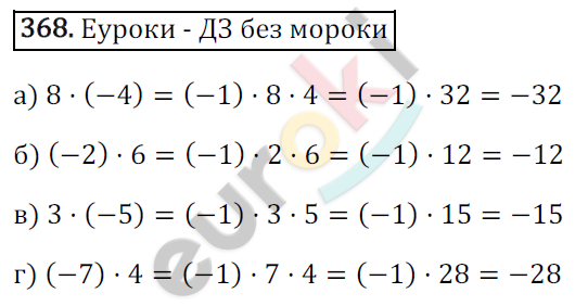 Математика 6 класс. ФГОС Зубарева, Мордкович Задание 368