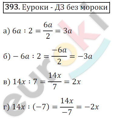 Математика 6 класс. ФГОС Зубарева, Мордкович Задание 393