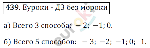 Математика 6 класс. ФГОС Зубарева, Мордкович Задание 439