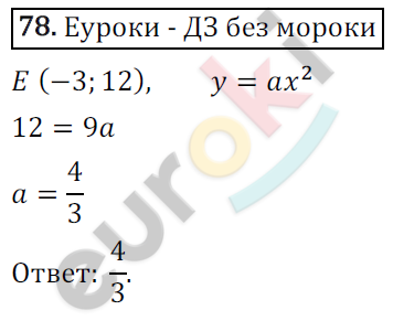 Дидактические материалы по алгебре 9 класс Мерзляк, Полонский, Рабинович Вариант 78