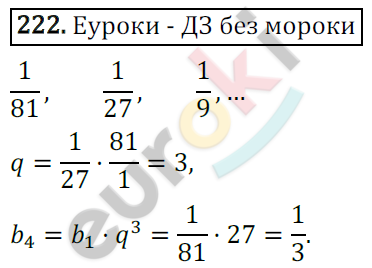 Дидактические материалы по алгебре 9 класс Мерзляк, Полонский, Рабинович Вариант 222