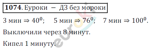 Математика 6 класс. ФГОС Никольский Задание 1074