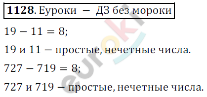 Математика 6 класс. ФГОС Никольский Задание 1128