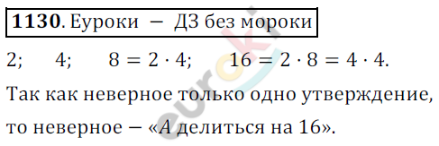 Математика 6 класс. ФГОС Никольский Задание 1130