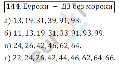 Математика 6 класс. ФГОС Никольский Задание 144