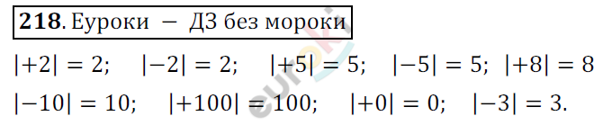 Математика 6 класс. ФГОС Никольский Задание 218