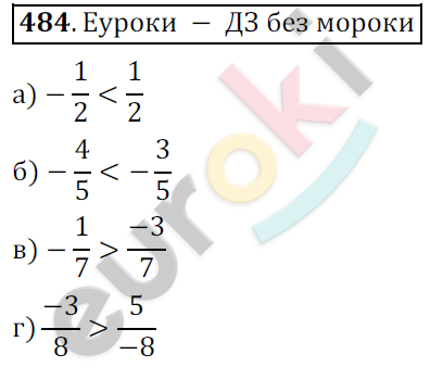 Математика 6 класс. ФГОС Никольский Задание 484