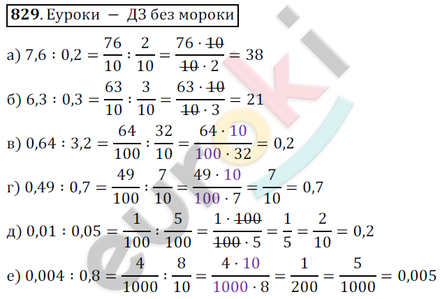 Математика 6 класс. ФГОС Никольский Задание 829