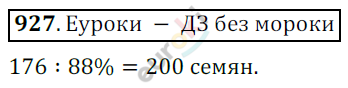 Математика 6 класс. ФГОС Никольский Задание 927