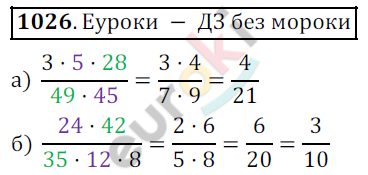 Математика 5 класс. ФГОС Дорофеев, Шарыгин Задание 1026