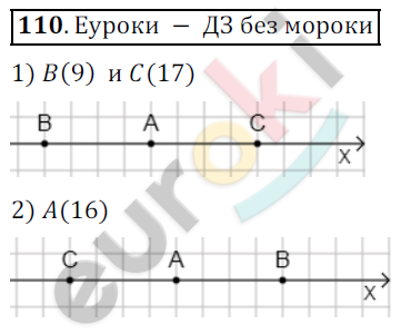 Математика 5 класс. ФГОС Дорофеев, Шарыгин Задание 110