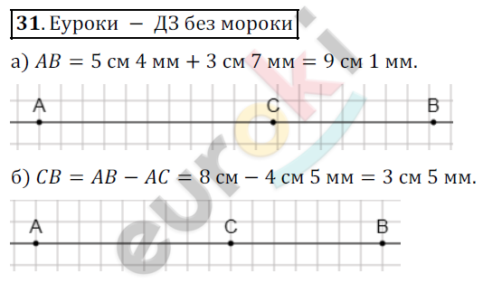 Математика 5 класс. ФГОС Дорофеев, Шарыгин Задание 31