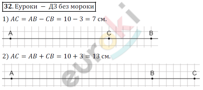 Математика 5 класс. ФГОС Дорофеев, Шарыгин Задание 32