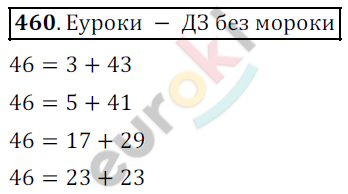 Математика 5 класс. ФГОС Дорофеев, Шарыгин Задание 460