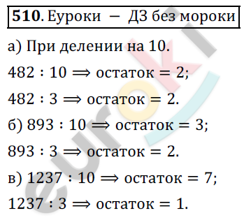 Математика 5 класс. ФГОС Дорофеев, Шарыгин Задание 510