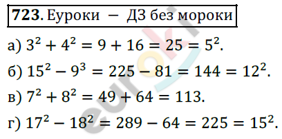 Математика 5 класс. ФГОС Дорофеев, Шарыгин Задание 723