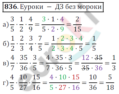 Математика 5 класс. ФГОС Дорофеев, Шарыгин Задание 836