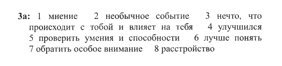 Английский язык 9 класс. New Millennium English. Student's Book Дворецкая, Гроза Задание 3a