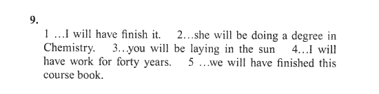 Рабочая тетрадь по английскому 9 класс Дворецкая, Гроза Задание 9